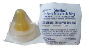 Similac Infant Nipple & Ring Latex Free/Ready to Use Indivually Wrapped - Picture 1 of 15