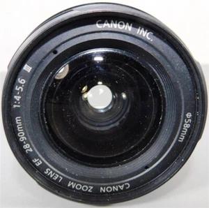 7/1028 Canon 28-90mm  F4-5.6 EF Canon EF 28-90mm f/4-5.6 -USM Zoom Lens - Picture 1 of 4