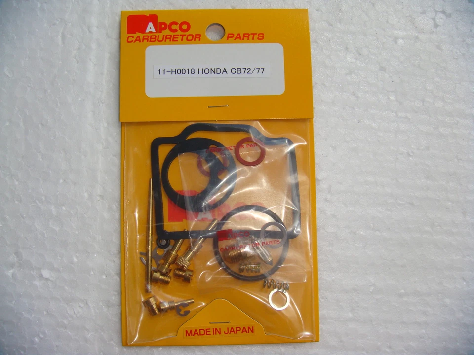 KIT RECONSTRUCCIÓN CARBURADOR HONDA CB72 CB77 1961-1968 250 305 NUEVO - Hecho en Japón - Foto 1 de 1