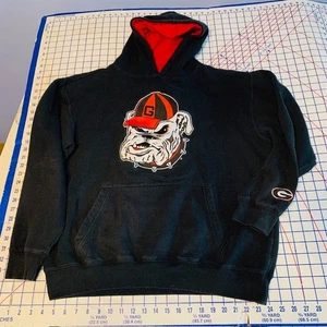Georgia Bulldogs e5 Hoodie Men’s Large Black Pullover (no draw string) - Picture 1 of 9