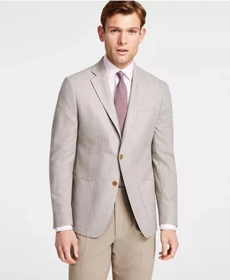 Michael Kors Keates Men’s Blazer Stretch Classic Fit Sport Coat Jacket 44L $295 - Image 1 of 4