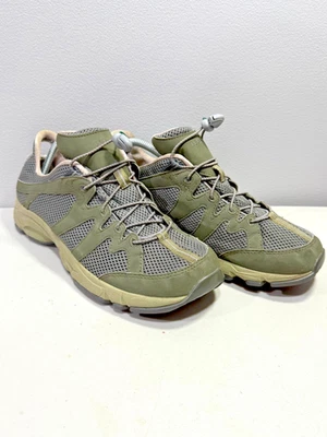 L.L.Bean North Peak 05330 Mens US 9.5 Ventilated Trail Shoes Green Sneakers - Image 1 of 4