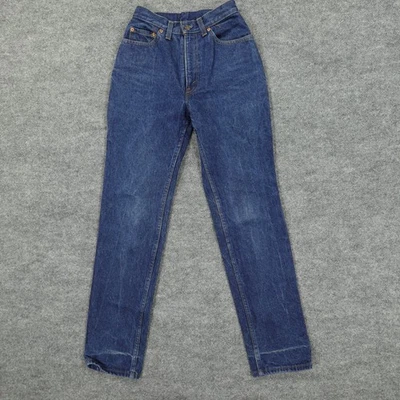 Vintage Levis 505 Jeans Womens 8 Blue Regular Straight Medium Wash High Rise 80s - Image 1 of 4