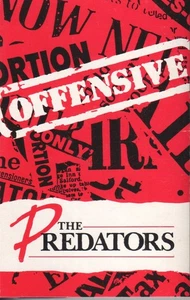 Predators Offensive cassette UK Musical Max 1988 cassette black shell with paper - Picture 1 of 2