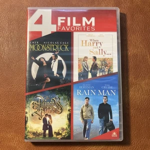 4 Movie Set - Moonstruck / When Harry Met Sally / the Princess Bride / Rainman - Picture 1 of 5