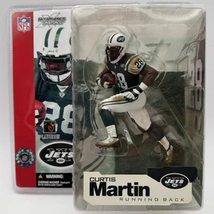 McFarlane NFL Curtis Martin Green Jersey New York Jets Series 4 Sealed - Picture 1 of 8