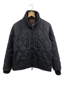 iron heart outer japan IRON HEART Quilted Jacket 40 Polyester BLK Solid - Picture 1 of 8