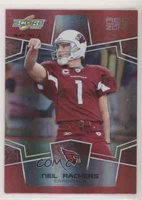 2008 Score Select Red Zone /30 Neil Rackers #6 - Image 1 of 2