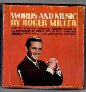 REEL TO REEL TAPE ' ROGER MILLER ' BOX VG , TAPE VG+ ' - Foto 1 di 4