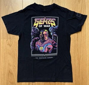 “Gears Of War IV: The Nightmare Reborn” Black & Neon T-Shirt Adult Size S - Picture 1 of 3