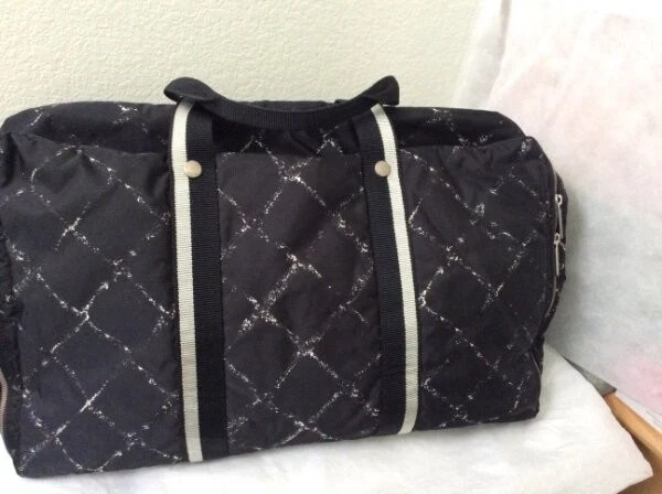 CHANEL  DUFFLE TRAVEL LINE CARRY ON/ WEEKENDER BAG 55 - Image 1 of 4
