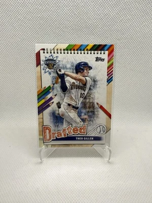 2025 Topps Pro Debut Drafted Insert Theo Gillen Tampa Bay Rays - Image 1 of 2