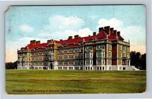 Minneapolis MN-Minnesota University, Folwell Hall, c1912 Vintage Postcard - Picture 1 of 2