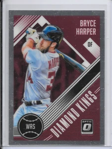2018 Bryce Harper Diamond Kings Optic Baseball Card #10 Washington Nationals - Imagen 1 de 2