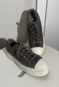 Converse Chuck Taylor All Star Sherpa-Plateauschuhe für Damen Größe 6,5 6 1/2 - Bild 1 von 6