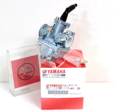 YAMAHA Genuine COMPLETE CARBURETOR ASSEMBLY fit 83-06 PW 80 PW80 ZINGER New - Image 1 of 4
