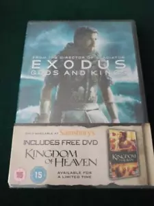 Exodus Gods And Kings / Kingdom Of Heaven DVD New Quality Guaranteed - Picture 1 of 7