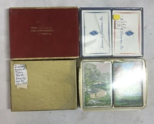 8 VTG Card Decks Home Loan Assn John Birch Get Us Out Johnson and Danielson Golf - Picture 1 of 12