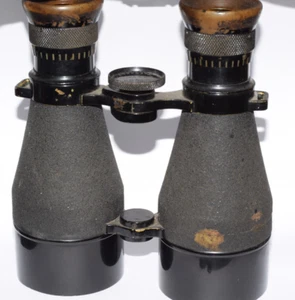 Marine Binoculars Emil Busch model 09 and “3 ½” - Picture 1 of 9