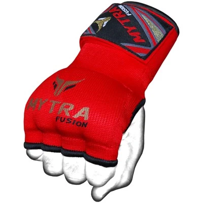 Mytra Fusion Hybrid Inner Boxing Gloves Punching Boxing MMA Muay Thai Gym Gloves - Image 1 of 2