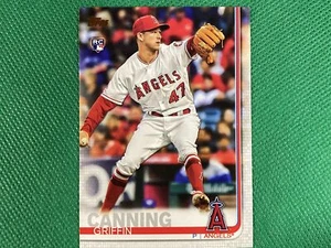 2019 Topps Update #US200 Griffin Canning RC Rookie Los Angeles Angels - Picture 1 of 1