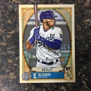 2021 Topps Gypsy Queen #4 Edward Olivares RC Kansas City Royals - Bild 1 von 2