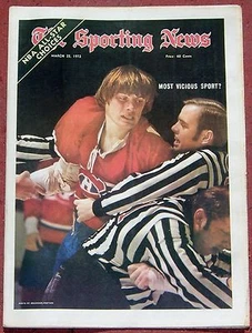 15 de marzo 1972 Sporting News Montreal Canadiens en la portada - Imagen 1 de 2