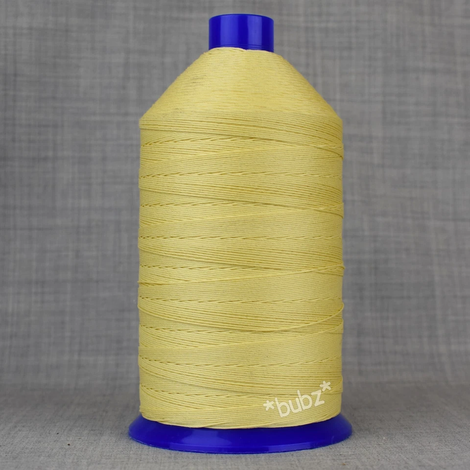 VERY STRONG TKT8 LEMON YELLOW SEWING THREAD 1500m CORESPUN LEATHER OXELLA RASANT - Image 1 of 1
