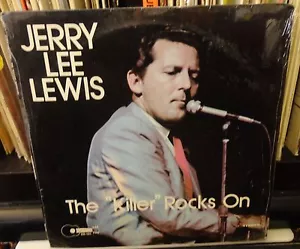 sealed JERRY LEE LEWIS The "Killer" Rocks On 1976 - Imagen 1 de 2