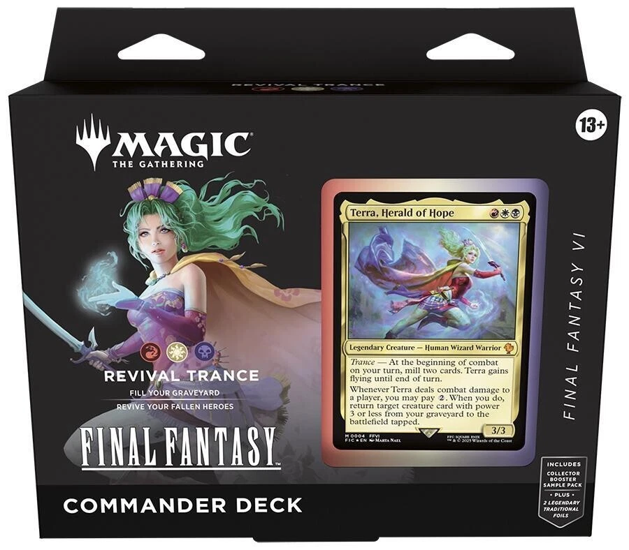 MtG Final Fantasy VI Commander Deck Revival Trance NEW/SEALED - Image 1 of 1