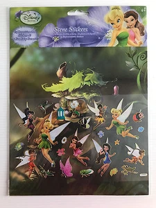 Nuevo paquete de actividades de pegatinas de escenas de hadas de Disney 24 pegatinas extraíbles - Imagen 1 de 2
