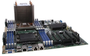 Intel S2600STBR Dual Sockel 3647 Serverboard inkl. CPU-Kühler - Bild 1 von 6