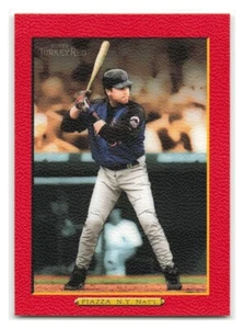Mike Piazza 2005 Topps Turkey Red Baseball Parallel SP #16 - NY METS - Picture 1 of 2