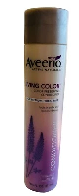 Aveeno Living Color Preserving Conditioner Medium Thick Hair 10.5 Fl Oz New - Image 1 of 4