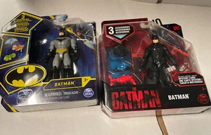 2- Figuras de acción diferentes de Batman de 3,75" - DC Bat Tech Spin Master Toys • En paquete - Imagen 1 de 3