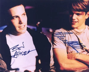BEN AFFLECK MATT DAMON signed original handsigniertes 10x8 Foto COA - Bild 1 von 1