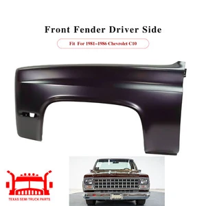 Front Left Fender For 1987-1991 GMC V1500 2500 3500 1981-1986 Chevy C10 C20 C30 - Picture 1 of 7