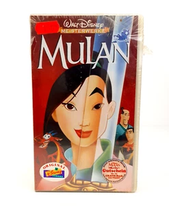 📺 NEU in Folie - MULAN - VHS Kassette 07085 - Walt Disney - Sammlerstück RAR ⭐ - Bild 1 von 6
