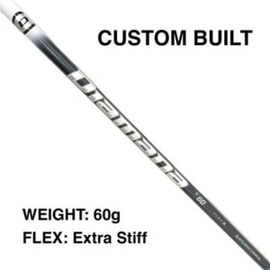 Diamana S+60 Extra Rígido Flex Driver o Eje de Madera de Calle - Construido a Medida - Imagen 1 de 1