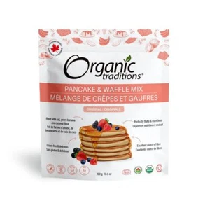 Organic Traditions Pancake & Waffle Mix Original - 300g - Picture 1 of 1