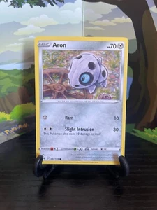 Aron 087/159 - Crown Zenith - Common - Pokemon Card TCG - LP - Picture 1 of 3