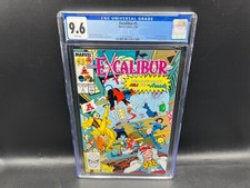 1989 Marvel Comics Excalibur #5 CGC 9.6 WHITE Pages