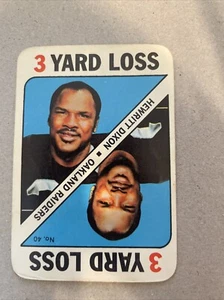 1971 Topps Football Game Card # 40 Hewritt Dixon - Oakland Raiders (VG) - Bild 1 von 3