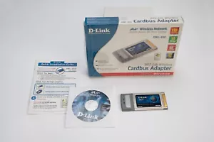 D-Link DWL-650 Wireless CardBus LAN Adapter 802.11lb 11Mbps + bonus DWL-G650 - Picture 1 of 7