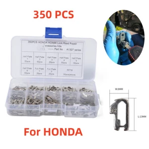 350PCS/Set Metal Silver Lock Spring Car Key Lock Repair Parts For Honda HON66 - Picture 1 of 11