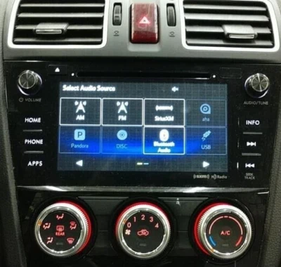 2016 SUBARU FORESTER Radio Receiver Screen Display W/O NAVIGA 86201SG660 GENUINE - Image 1 of 4