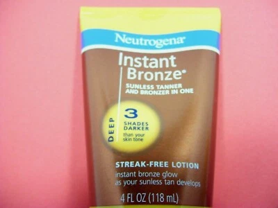 NEUTROGENA BRONZE INSTANTÂNEO BRONZE BRONZEADOR SEM SOL LOÇÃO CREME BRONZEADO MUITO RARO - Imagem 1 de 3