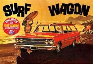 AMT 1/25 1965 Chevy Chevelle Surf Wagon Model Kit AMT1131 - Picture 1 of 1