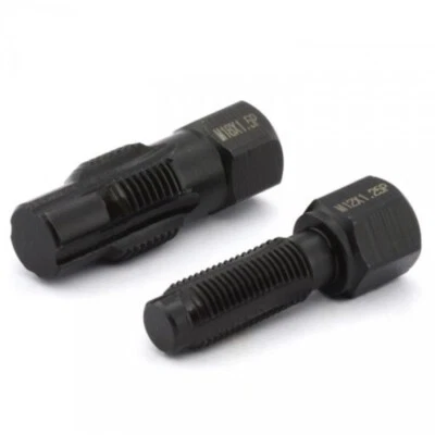 NEILSEN OXYGEN / LAMBDA SENSOR EXHAUST THREAD CHASER TAP SET M12 x 1.25mm M18 x 1.5mm