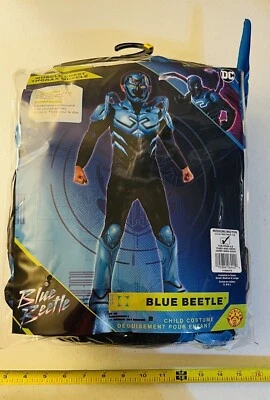Disfraz DC Escarabajo Azul Halloween Acolchado Niño Talla 7-8 con Máscara Superhéroe Foto 1 de 2